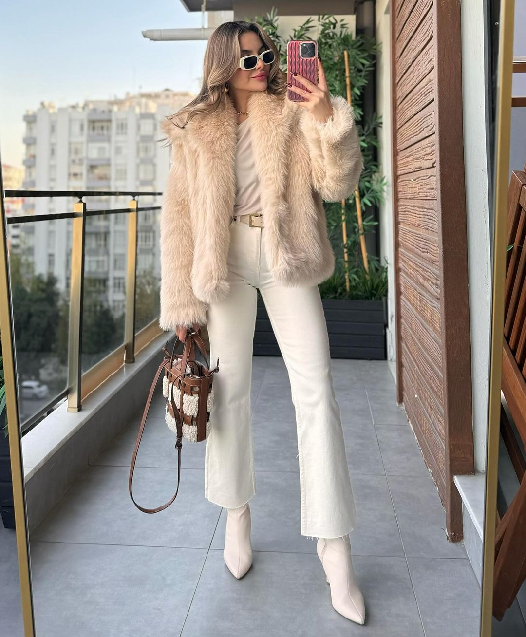 SHARON FAUX FUR JACKET