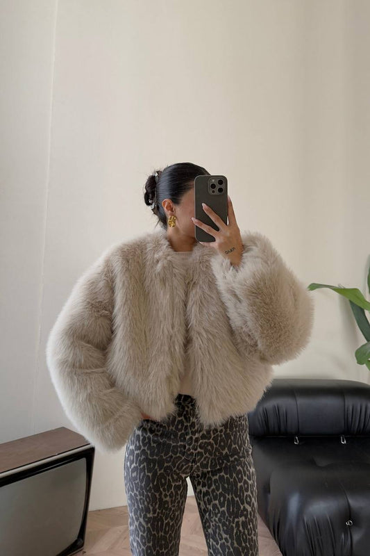 ARIA FAUX FUR COAT